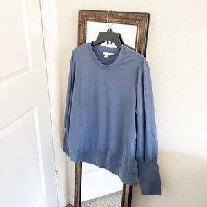 LC Lauren Conrad blue long sleeve sweater